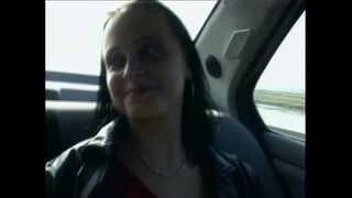 Amateur Slut MILF Sucks Young Bull's Cock with Husband's Huge Cock Inside Her Ass Cumming on Asshole