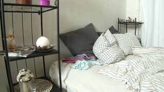 Fingered teen also gets creampied