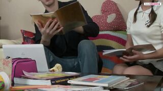 My teacher fucks me anal, this is better than learning