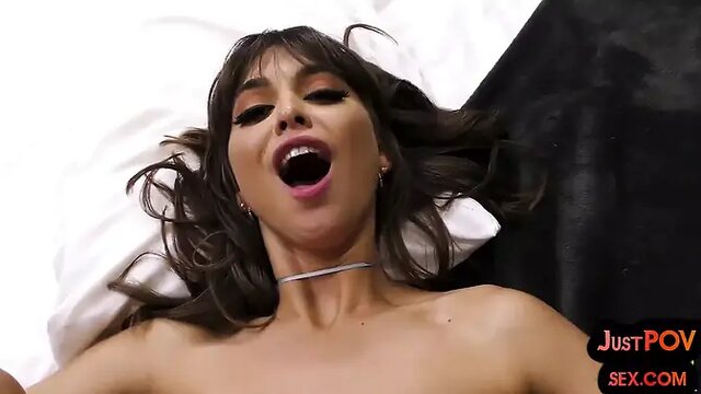 Dirty-talking BF fucks his hairy anal beauty POV