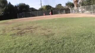 Horny Cheerleader Threesome: Licking Fingering and Triple Hole Cock Pounding