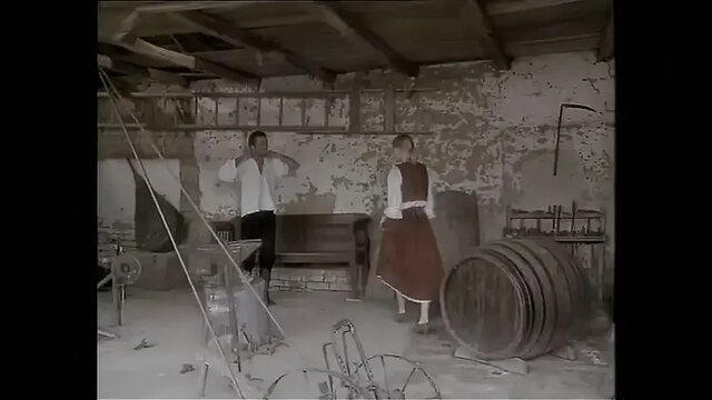 Stable stud gets cock in his massive ass while giving head