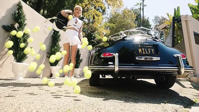 Big-titted MILF teacher devours her student's BBC in hot threesome