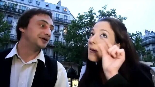 Gangbang for This French Slut with 9 Dicks