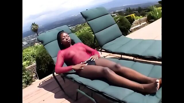 Simone West: Two Big White Cocks for a Young Black Beauty