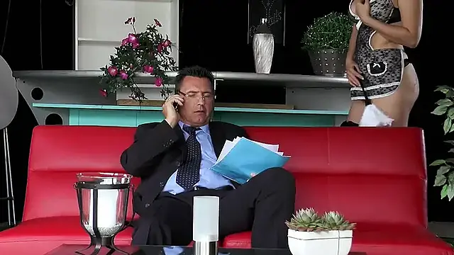 Naughty Maid Gets Her Ass Pounded Hard