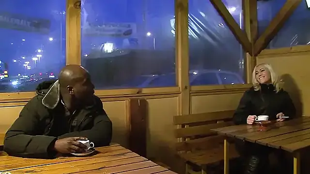 Curvy Skank gets DP'd by BBC while her watchful wife looks on