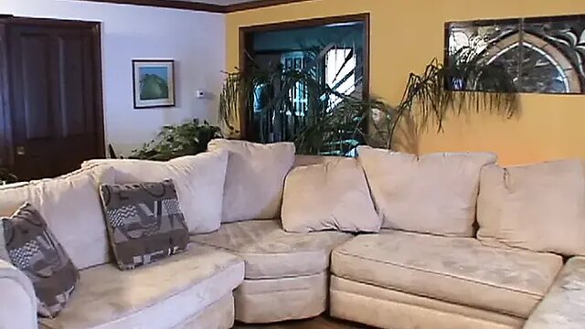 Busty MILF takes two intense cocks in wild threesome