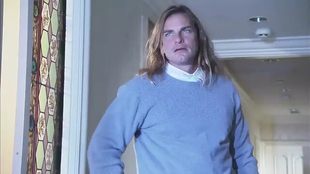 Housewife pinned on wall, receives rough doggystyle fucked