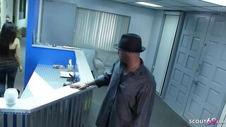 Raw Latina bossed by strangers in the office - her butt🍑 gets ravaged relentlessly