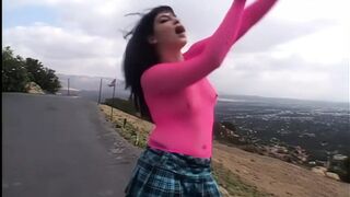 Just 'Two-Fisted Frenzy' Shayna Knight Goes Down on Both Dicks and Buttfucks