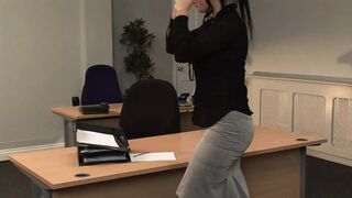 Dirty Office Orgy: Bossy Bitches Get Down for Cock🍆 & Cum