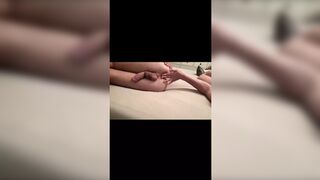 Raucous teen anal👌 sex party ends in explosive facial cum shot