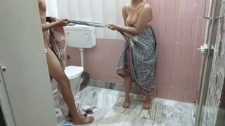 'Youthful stepbrother jerks off to XXX in the loo, sis spots the action'